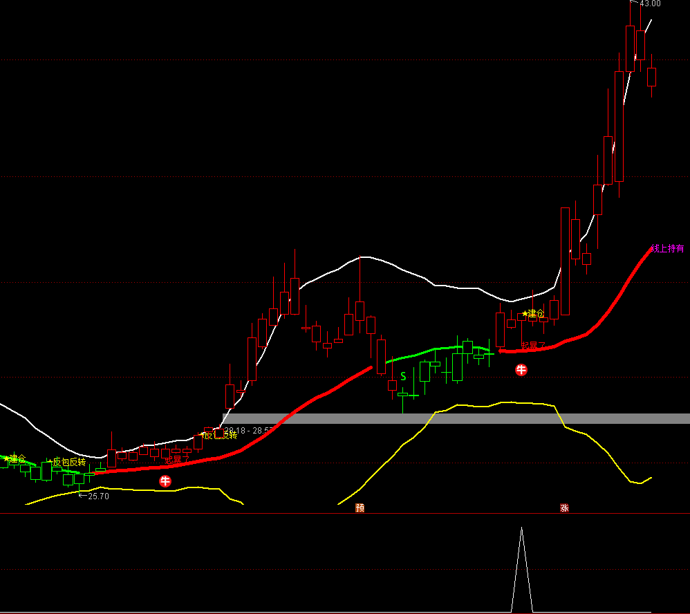 通达信〖反包反转〗主图+选股 股票买卖依据清晰 持股底气足交易更轻松,指标公式168